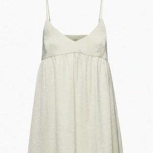 Aritzia Wilfred Lover Linen Mini Dress NWT